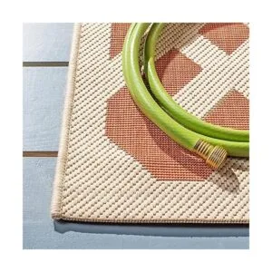 Tapete de área azul marino y beige CY6914 268_3