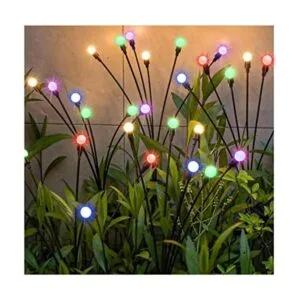 TONULAX Luces solares de jardín paquete de 4 luces_1