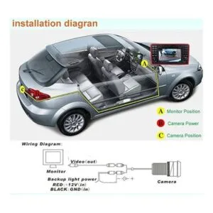 Para Honda AccordInspireSpirior 2003 2008 Cámara de_7
