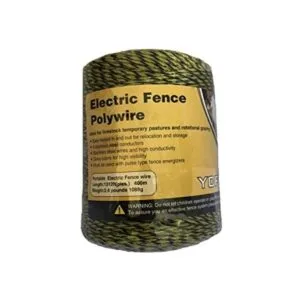 YCFERESY Valla eléctrica Polywire de 1312 pies 1312.3_1