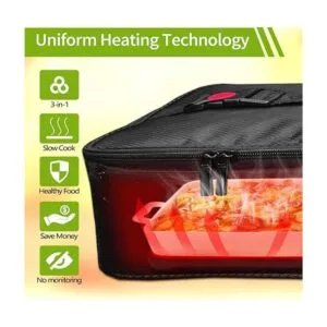 Horno portátil calentador de alimentos de 12 V 24 V 110_7