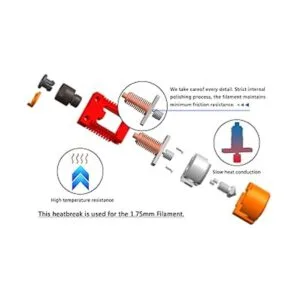 Upgrade V5 Pro Bimetal HeatBreak Boquilla de bloque de_6