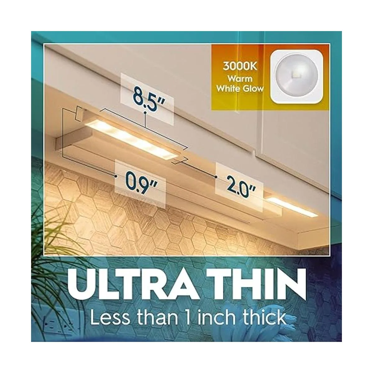 Brilliant Evolution Paquete de 6 luces LED inalámbricas_3