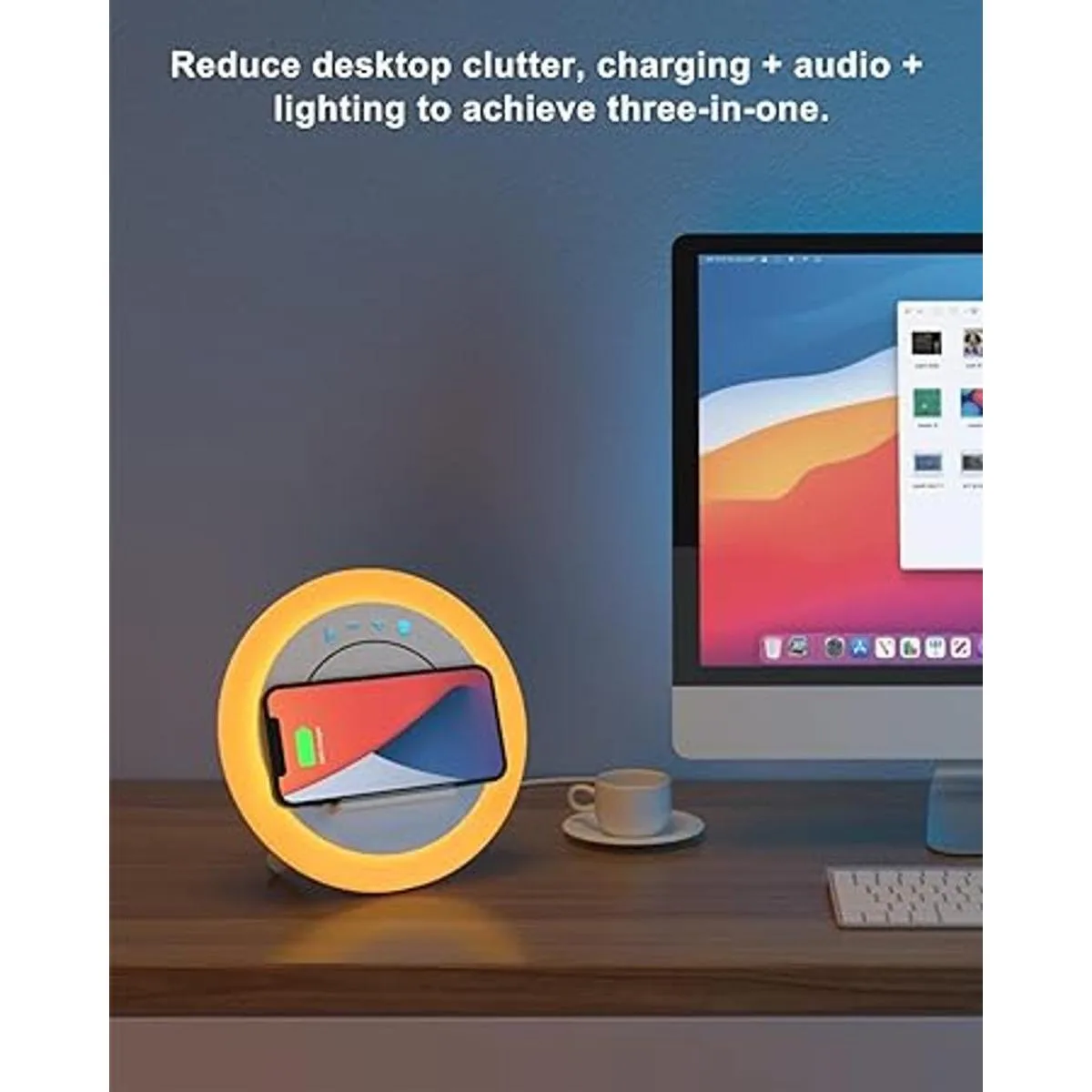 SIDVAR Altavoz Bluetooth de carga inalámbrica altavoz_6