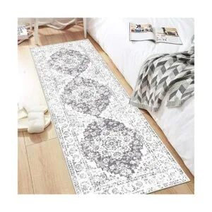 Pauwer Alfombra de pasillo de 2 x 6 pies estilo bohemio_6