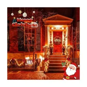 JMEXSUSS 600 luces solares LED naranjas cadena de luces_3