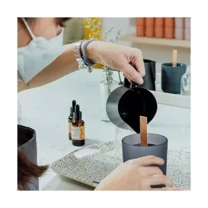 Showin 16 piezas frascos de vidrio grueso de 6 onzas con_7