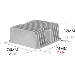 Convertidor de 12 V 24 V a 48 V CC transformador de_6