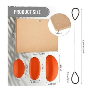 Tabla de cuña de arcilla portátil con mango integrado_2