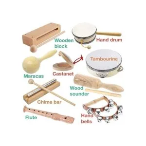 Stoies Juego de música internacional de madera_3