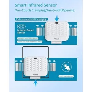 Wireless Charger Stand for Z Fold 432 ANPULES 3 Coils_2