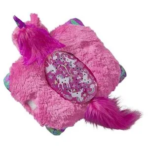 Pillow Pets Peluche colorido de unicornio rosa Sleeptime_4
