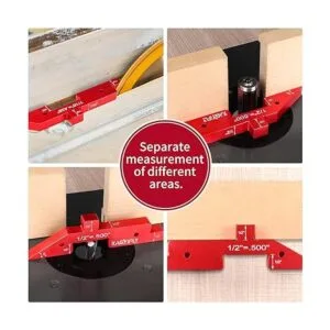 KAGYIFLY Router Table Setup Bars 7pcs Aluminum Precision_3