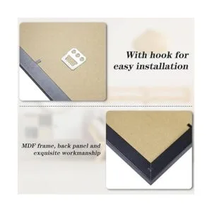 QDSSDECO Marco de póster de 18 x 24 pulgadas marco de MDF_3