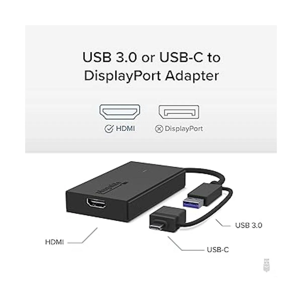Plugable Adaptador USB C a HDMI adaptador universal de_2