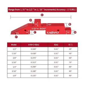 KAGYIFLY Router Table Setup Bars 7pcs Aluminum Precision_5