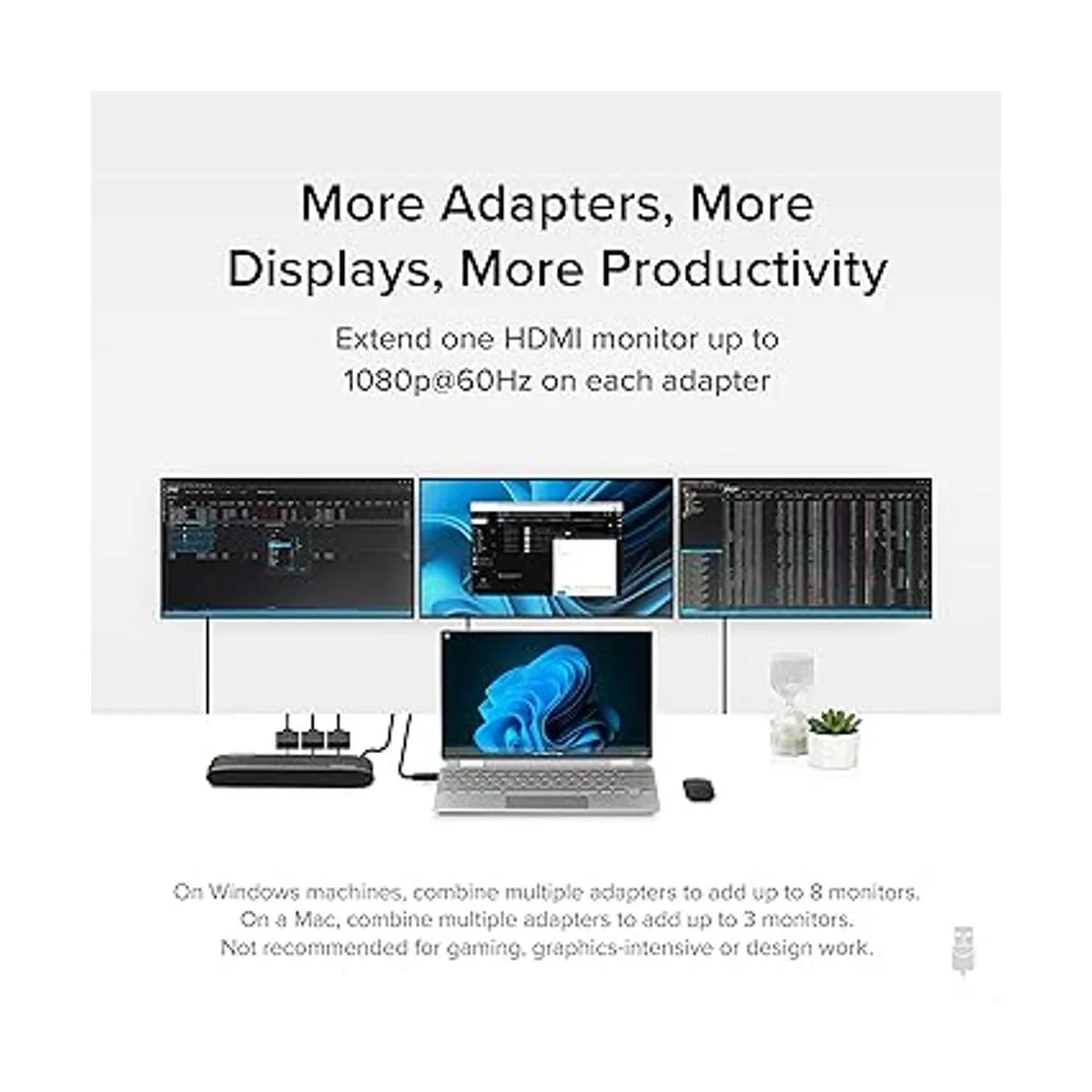 Plugable Adaptador USB C a HDMI adaptador universal de_3