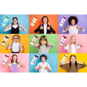 CAILINK Burbuja de movimiento líquido paquete de 9_6