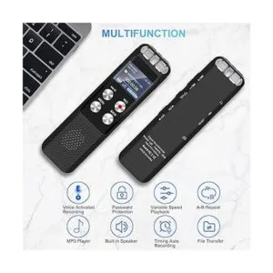 Grabadora de voz digital de 48 GB grabadora activada por_6