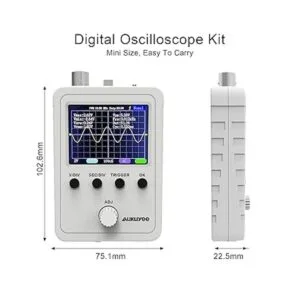 AUKUYEE Kit de osciloscopio digital TFT de 2.4 pulgadas_4