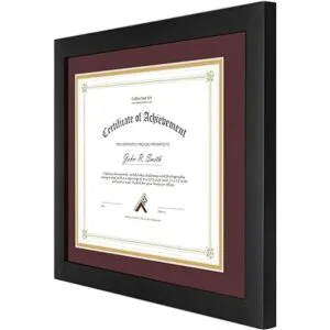 Golden State Art Marco de madera de diploma de 11 x 14_5