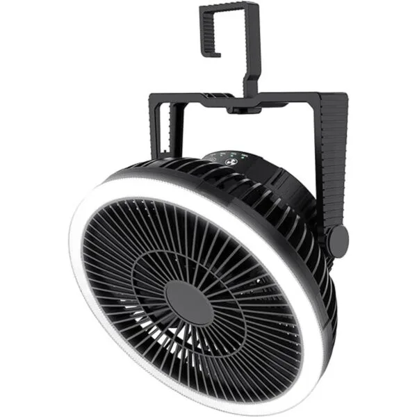 Ventilador recargable de 10000 mAh funciona con pilas_1