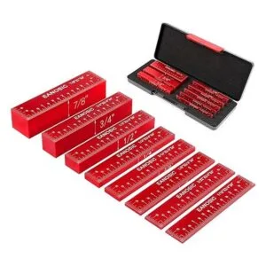 EANOSIC Juego de 8 barras de ajuste de aluminio de_1