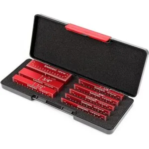 EANOSIC Juego de 8 barras de ajuste de aluminio de_5