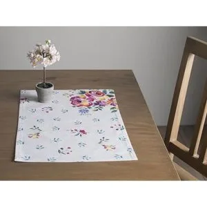Maison d Hermine Rose Garden Juego de 4 manteles_6