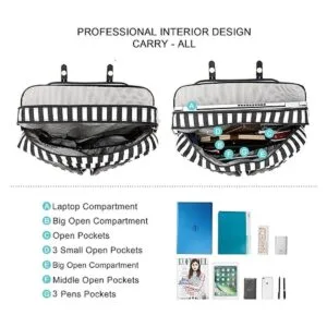 LOVEVOOK Bolsa para laptop para mujer bolsa grande para_3