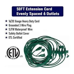 Cable de extensión para exteriores con múltiples tomas_3