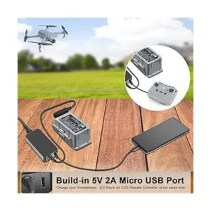 HKY Adaptador de CA de repuesto para cargador DJI Mavic_3