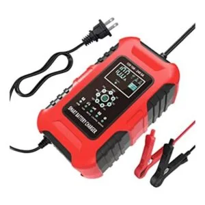 Foxwer Cargador de batería de 12 V y 24 V cargador de_1