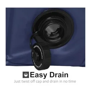 Kopeks Bañera redonda de PVC resistente para piscina al_5