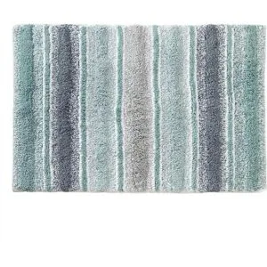 SKL Home Alfombra a rayas de agua 20 x 30 pulgadas verde_1