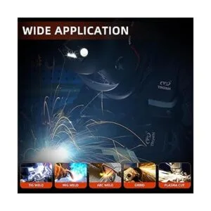 Casco de soldadura de color real con energía solar_5