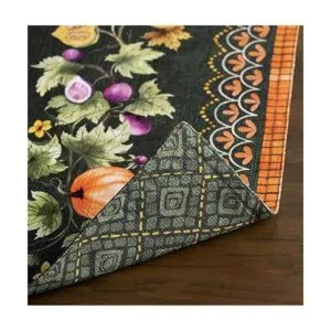 Maison d Hermine Pumpkin Garden Juego de 4 manteles_7