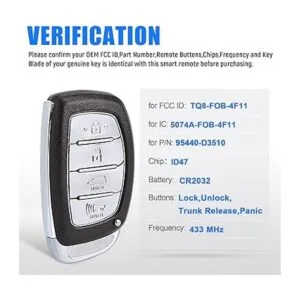 Keymall Mando a distancia de entrada inteligente para_3