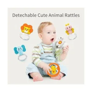 Eners Cuna móvil con música y luces móvil para cuna con_6