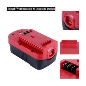 Lasica Paquete de 2 baterías NiCad de 3800 mAh y 18 V de_5