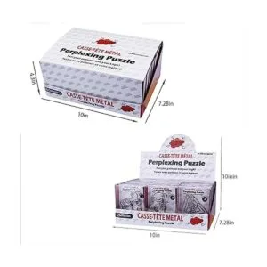 Surtidos para el cerebro IQ rompecabezas de alambre de_4