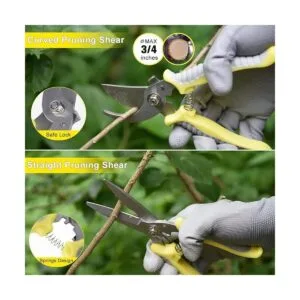 Carsolt Juego de herramientas de jardín 10 piezas de_4