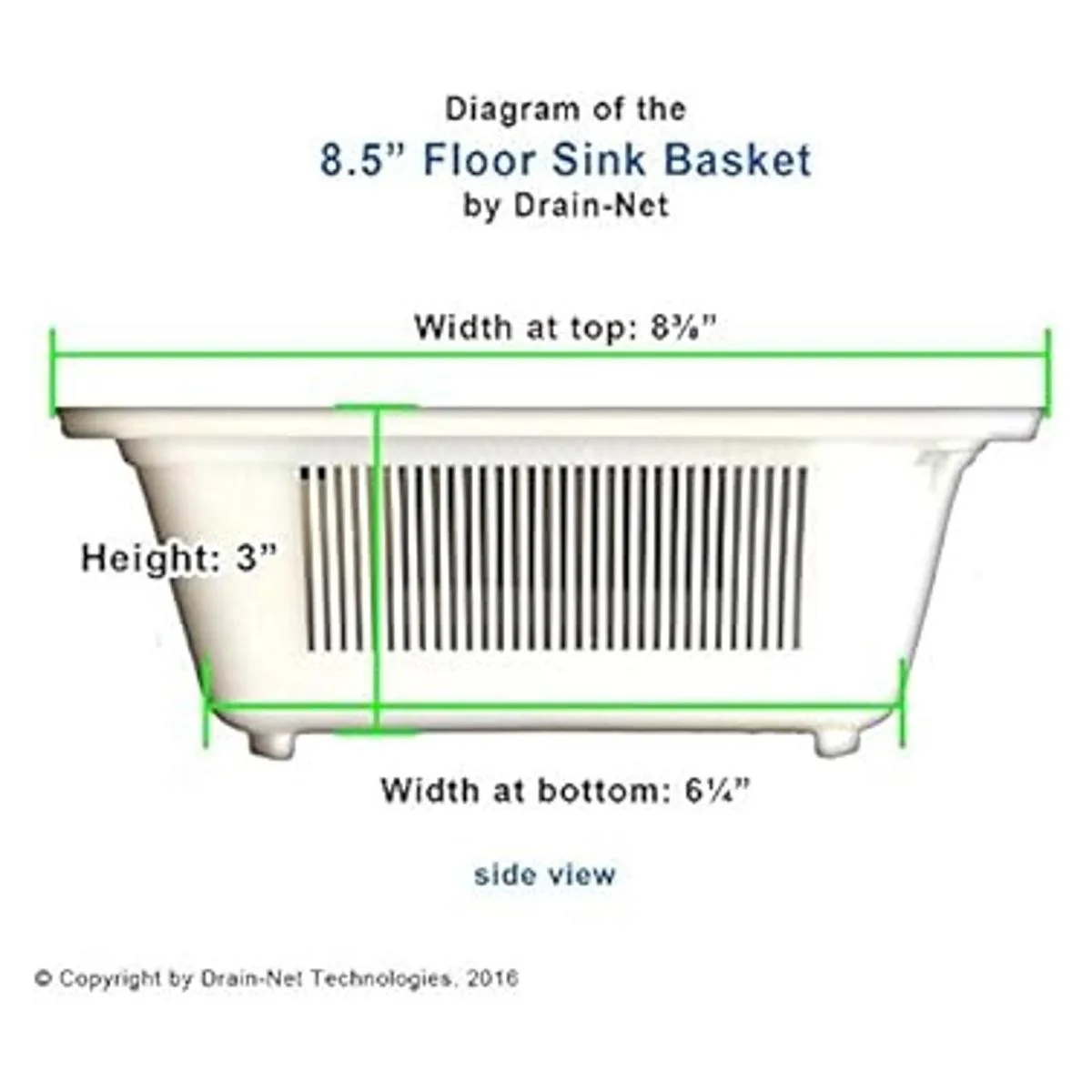 8 12 piso Sink Cesta con asa_4