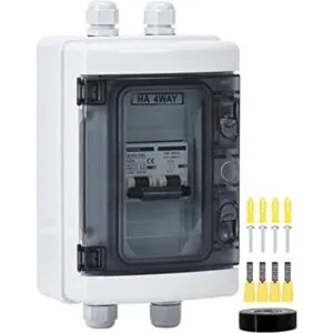 Disyuntor miniatura de 120 amperios CC con caja IP65_1