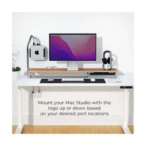 HumanCentric Soporte de pared compatible con Mac Studio_3