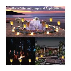 Gold Armour Paquete de 2 luces solares mejoradas_4