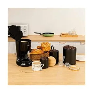 Recipientes de cocina con tapas de bambú juego de 3_6