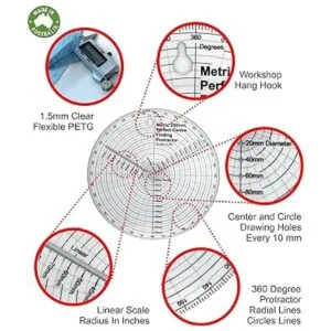 Este buscador central y transportador de 9.843 in_2