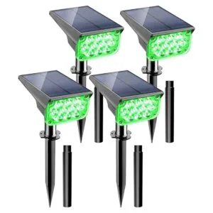 CREPOW Luces solares para exteriores focos solares_1