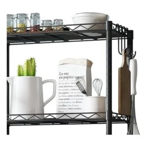 SsngygHme 3 Tier Storage Shelf Wire Shelving Unit Storage_5